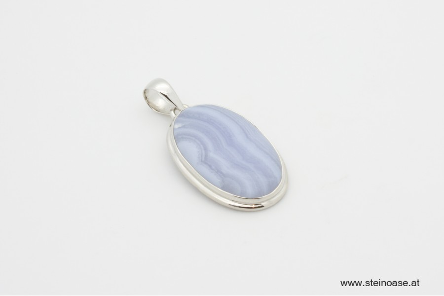 Anhänger Chalcedon blau